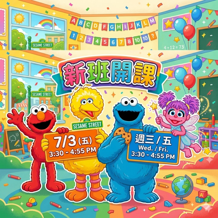 崇德芝蔴街-7/3（五）正式開班